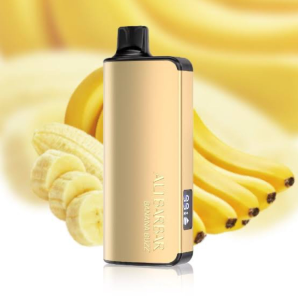 AliBarBar Ingot Banana Buzz 9000 Puffs